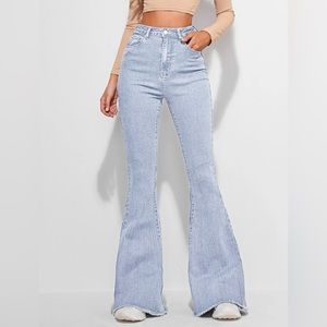 Light Blue Bellbottom Jeans